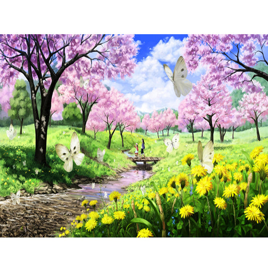 Beautiful Scenery   | Full Round Diamond Painting Kits