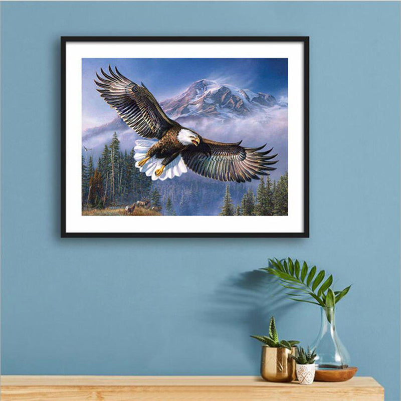 Flying Eagle | Full Round Diamond Painting Kits