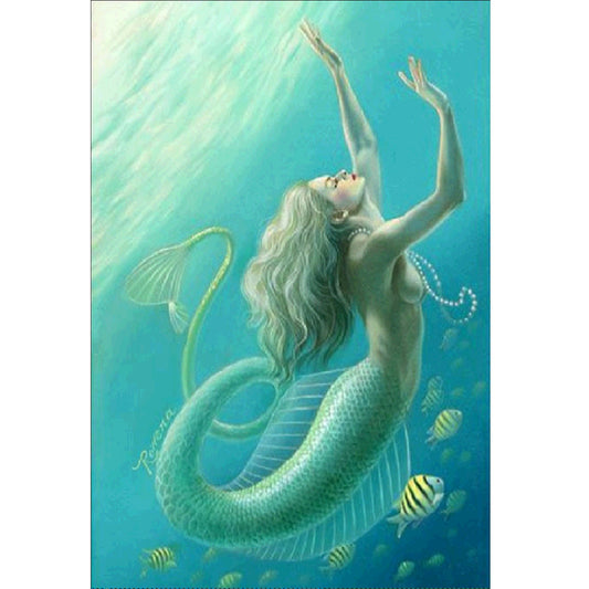 Mermaid  | Full Round Diamond Painting Kits