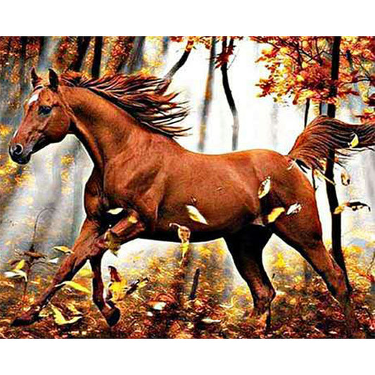 Running Horse   | Full Round Diamond Painting Kits