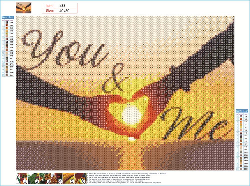 You&Me | Full Round Diamond Painting Kits